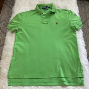 Polo  by Ralph Lauren Pima Soft Touch shirt in green , size small